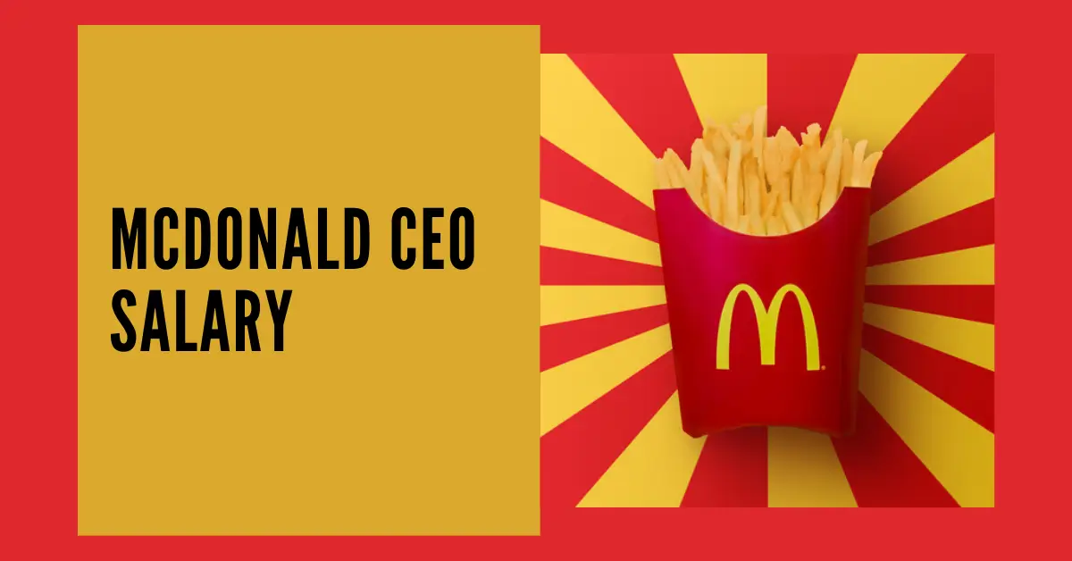 McDonald CEO salary