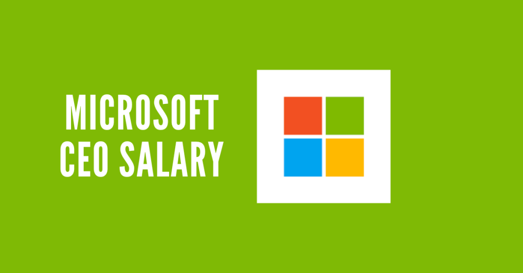 Microsoft ceo satya nadella net worth salary breakdown salary ideas