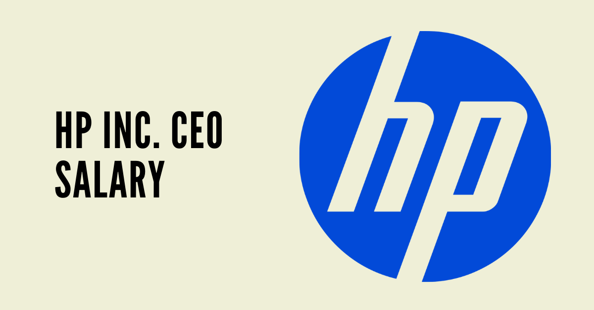 HP CEO Salary